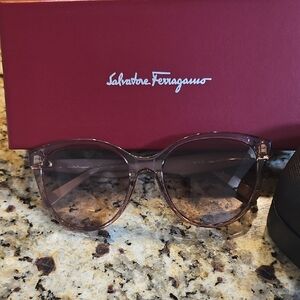 Salvatore Ferragamo 54mm Cat Eye Sunglasses